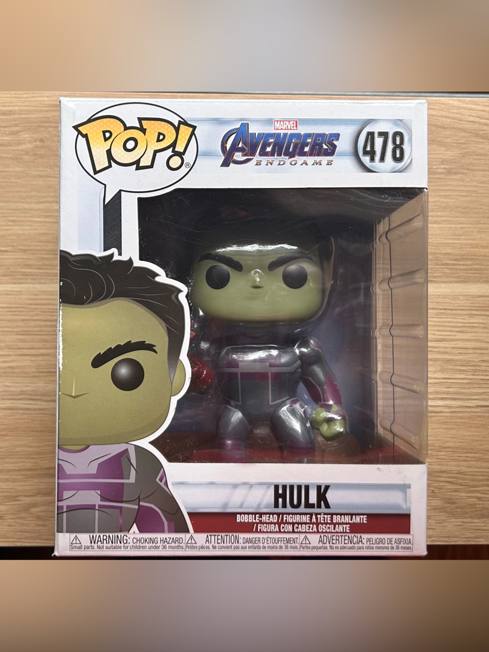 Funko Pop! Hulk from Avengers Endgame #478 (6inch)